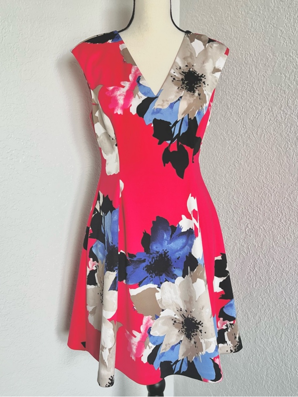 Vince Camuto Fit and Flare Floral Dress